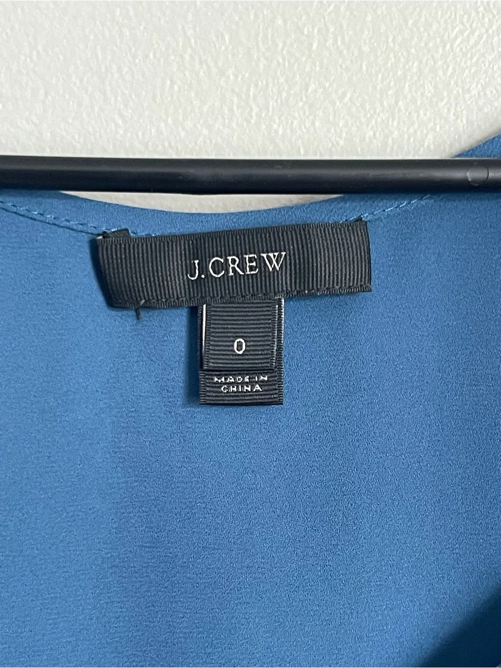 J. CREW | Blue Scoop Neck Sleeveless Tank Sz 0